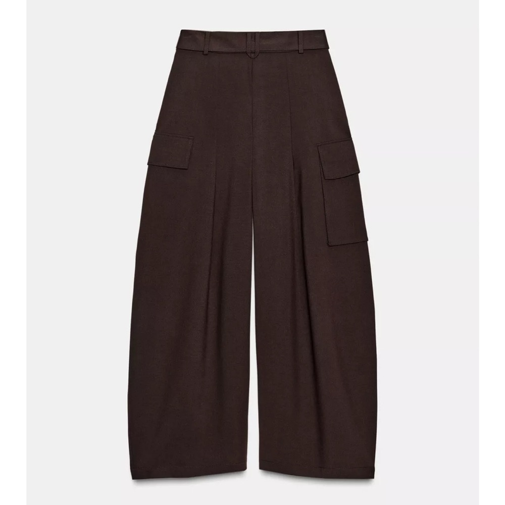 TREND NEW ZARA PLEATED CARGO PANTS
🚨firm price no discount on this pants - Picture 14 of 16